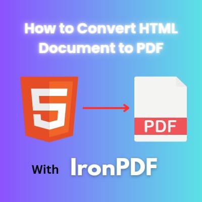 what is IronPDF...